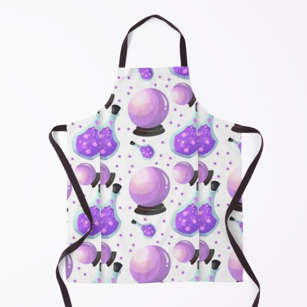 Item preview, Neon purple spell, Cute Halloween watercolor pattern, white, boo, witch, eye, candy, bat, witch hat, pumpkin, latest Halloween bestselling, trending designed and sold by August-E.