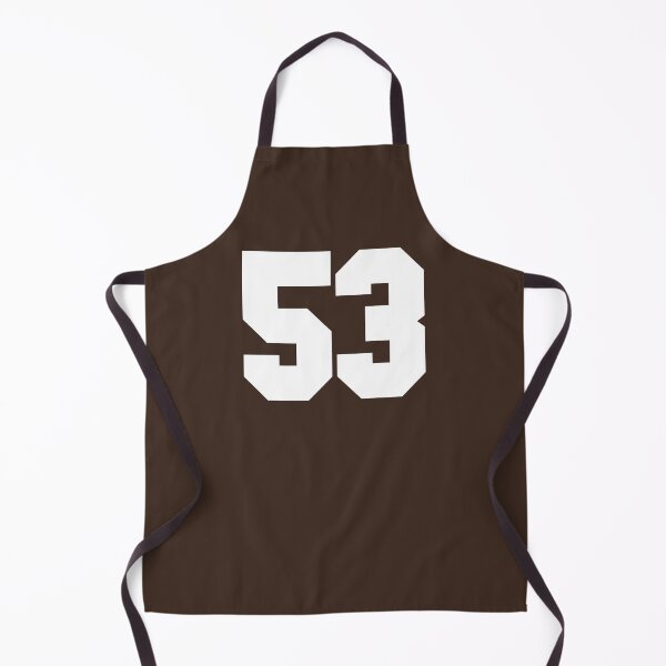 Item preview, 53 Number Cleveland Sports Fifty-Three Brown Jersey designed and sold by HelloFromAja.