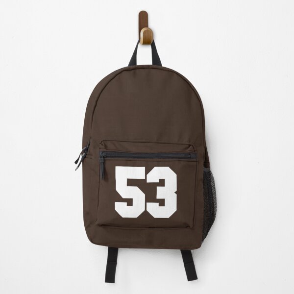 Vista previa del artículo con la obra «Camiseta 53 de Cleveland Sports Fifty-Three Brown», diseñado y vendido por HelloFromAja.
