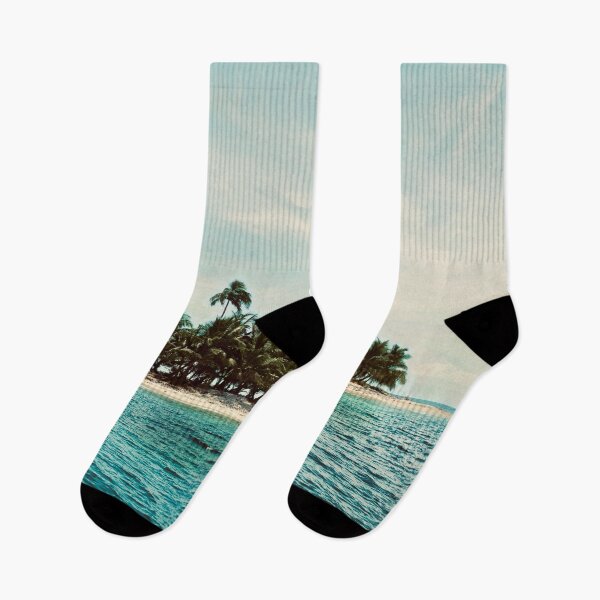 Item preview, Paradise island summer palm tree designed and sold by landsca-pics.
