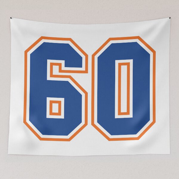 Item preview, Sixty Jersey Number Sports 60 designed and sold by HelloFromAja.