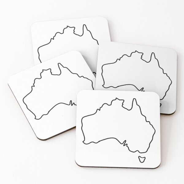 Item preview, Australia Outline designed and sold by hannah.banana.7.