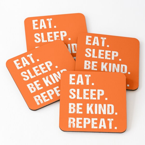 Item preview, Unity Day 2020 Vintage Design Great Anti Bullying Gift Eat Sleep Be Kind Repeat designed and sold by naworas.