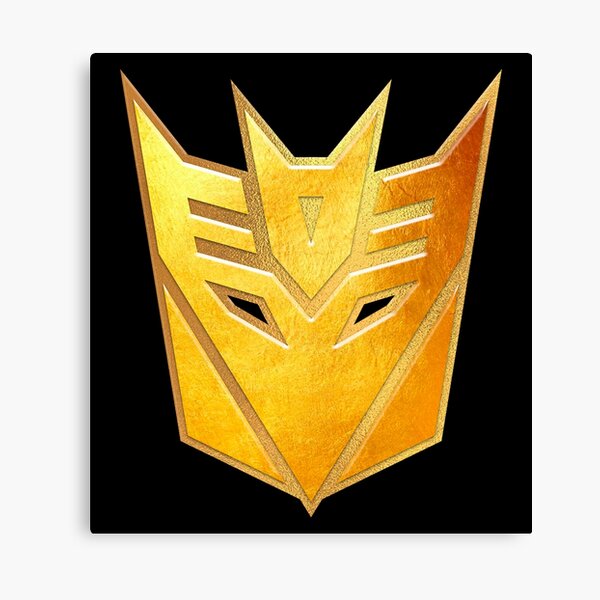Golden decepticons Canvas Print