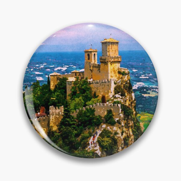 Item preview, Prima Torre Guaita. Mount Titano stone rock. San Marino.  designed and sold by Newlander90.