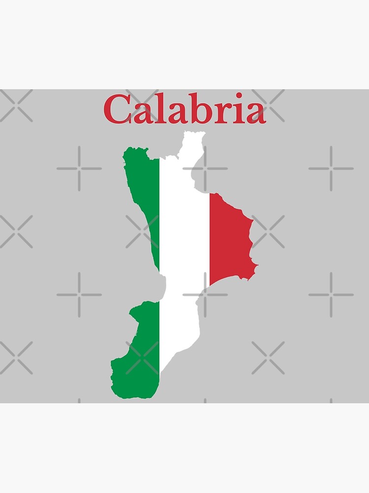 "Calabria Map , Italy, Italian Region." Poster by marosharaf | Redbubble