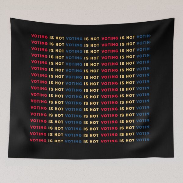 Item preview, voting is hot pattern designed and sold by GranadaStore.