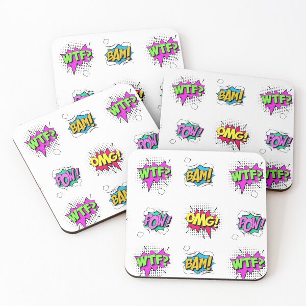 Item preview, Go Retro BAM! WTF? OMG! POW! Comics Bubble  designed and sold by LEMALLE.