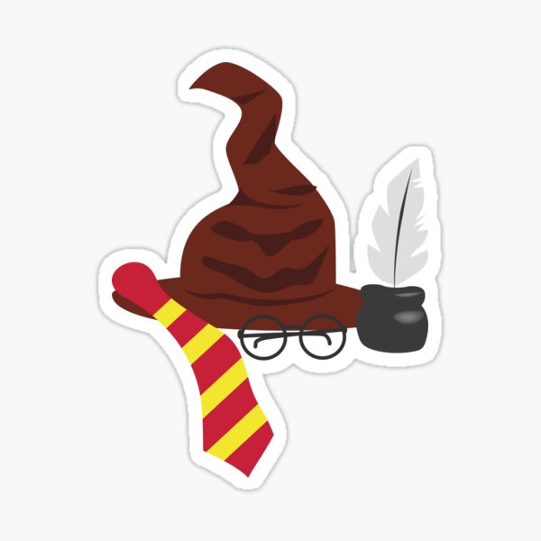 HARRY MAGICAL SORTING HAT Sticker