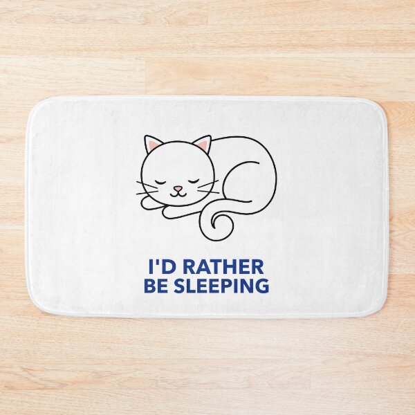 Item preview, Cat  Rather be sleeping. designed and sold by NickDsigns.