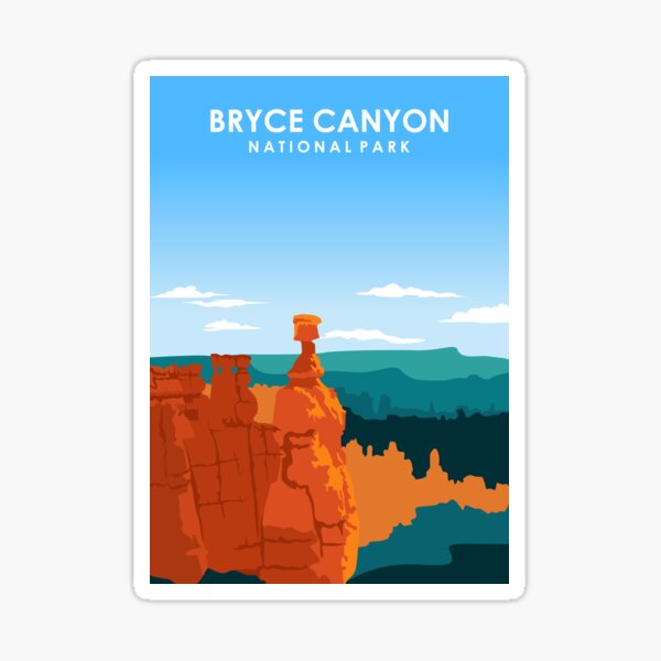 Artikel-Vorschau von Reiseposter Bryce Canyon Nationalpark, designt und verkauft von Stadify.