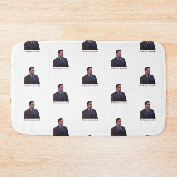 Item preview, Christmas is Cancelled - The Office Funny Christmas 2020 Greeting Card Quotes Cute Quarantine Pandemic Meme Episode Gift Present Personalized Custom Fan Art Joke Netflix Decorations Apparel  designed and sold by qualityprinting.