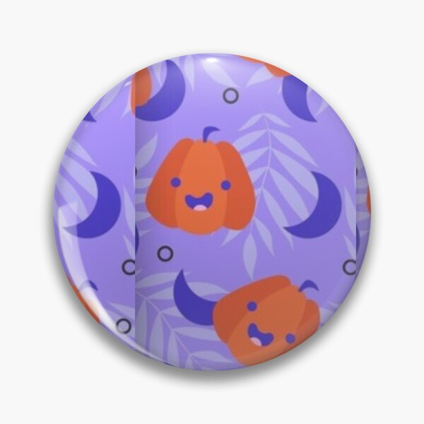 Item preview, Cute pumpkin, purple moon, Cute Halloween watercolor pattern, purple, boo, witch, eye, candy, bat, witch hat, pumpkin, latest Halloween bestselling, trending designed and sold by August-E.