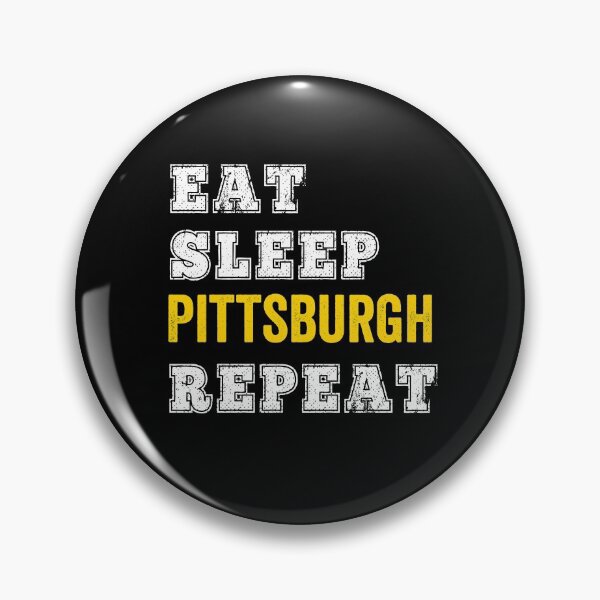 Item preview, Eat Sleep Pittsburgh Repeat Yinzer Funny Burgh Gift designed and sold by carlhunt99.