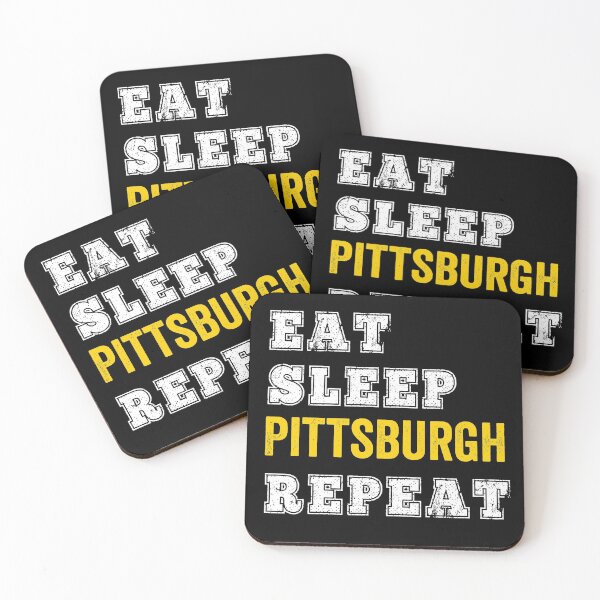 Item preview, Eat Sleep Pittsburgh Repeat Yinzer Funny Burgh Gift designed and sold by carlhunt99.