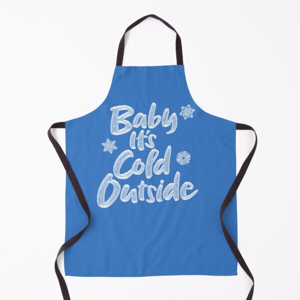 Item preview, Baby It's Cold Outside - Icy Blue Winter, Frozen Christmas Lettering designed and sold by 26-Characters.