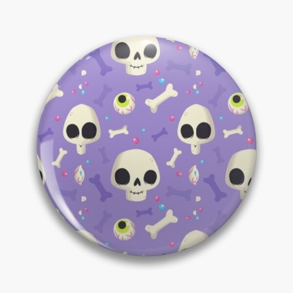 Item preview, Skeleton, bones, purple, Cute Halloween watercolor pattern, white, boo, witch, eye, candy, bat, witch hat, pumpkin, latest Halloween bestselling, trending designed and sold by August-E.