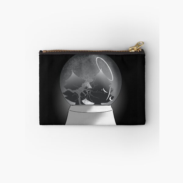 Item preview, inktober throw, broken snow globe designed and sold by Yayachaton.