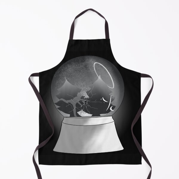 Item preview, inktober throw, broken snow globe designed and sold by Yayachaton.