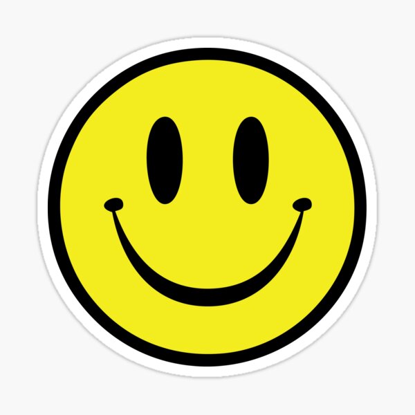 Rave Lächeln Sticker