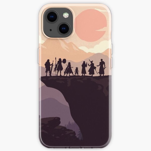 The Mighty Nein in Sunset iPhone Soft Case
