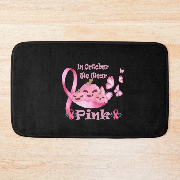 Item preview,   In October We Wear Pink Pumpkin Breast Cancer Halloween T-Shirt, Breast Cancer Halloween T-shirt designed and sold by HananDesign13.