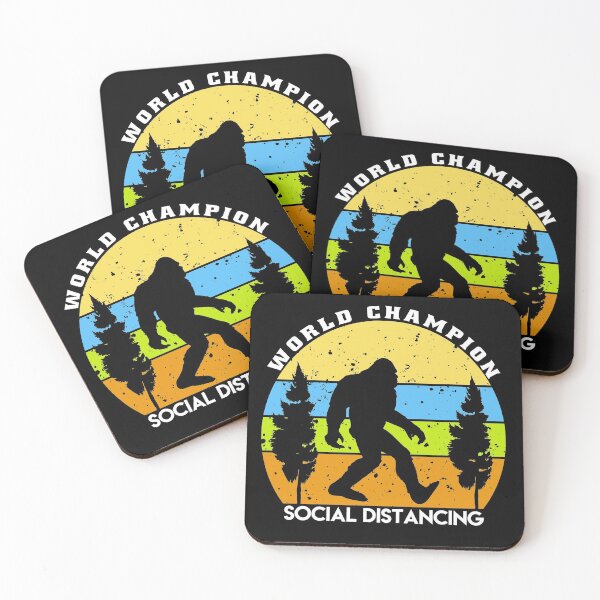 Item preview, Bigfoot Social Distancing world champion  designed and sold by osamamohamad.