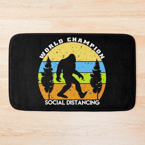 Item preview, Bigfoot Social Distancing world champion  designed and sold by osamamohamad.