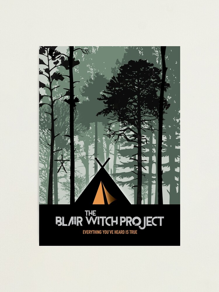 Alternate view of The Blair Witch Project - Alternative Movie Poster Photographic Print