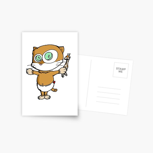 Chaton Postcards Redbubble