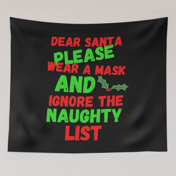 Item preview, Dear sanat wear mask please designed and sold by selez.
