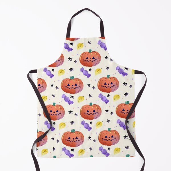 Item preview, Pumpkin candy, colorful, cute Halloween watercolor pattern, boo, witch, candy, bat, witch hat, pumpkin, latest Halloween bestselling, trending designed and sold by August-E.