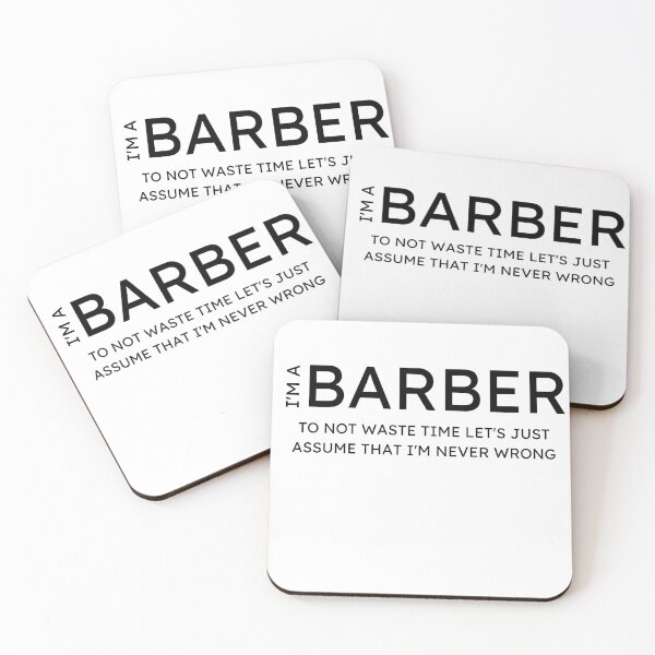 Item preview, Barber Never Wrong designed and sold by Castrase Sergiu.
