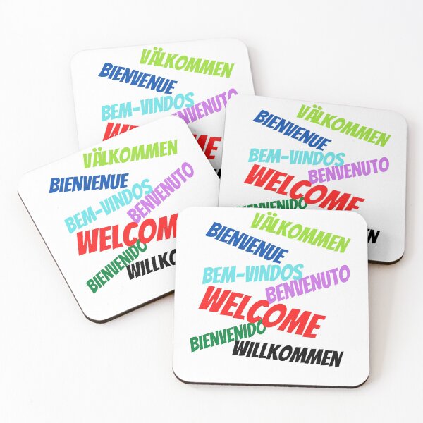 Item preview, Welcome in multiple Languages designed and sold by ajtechdesigns.