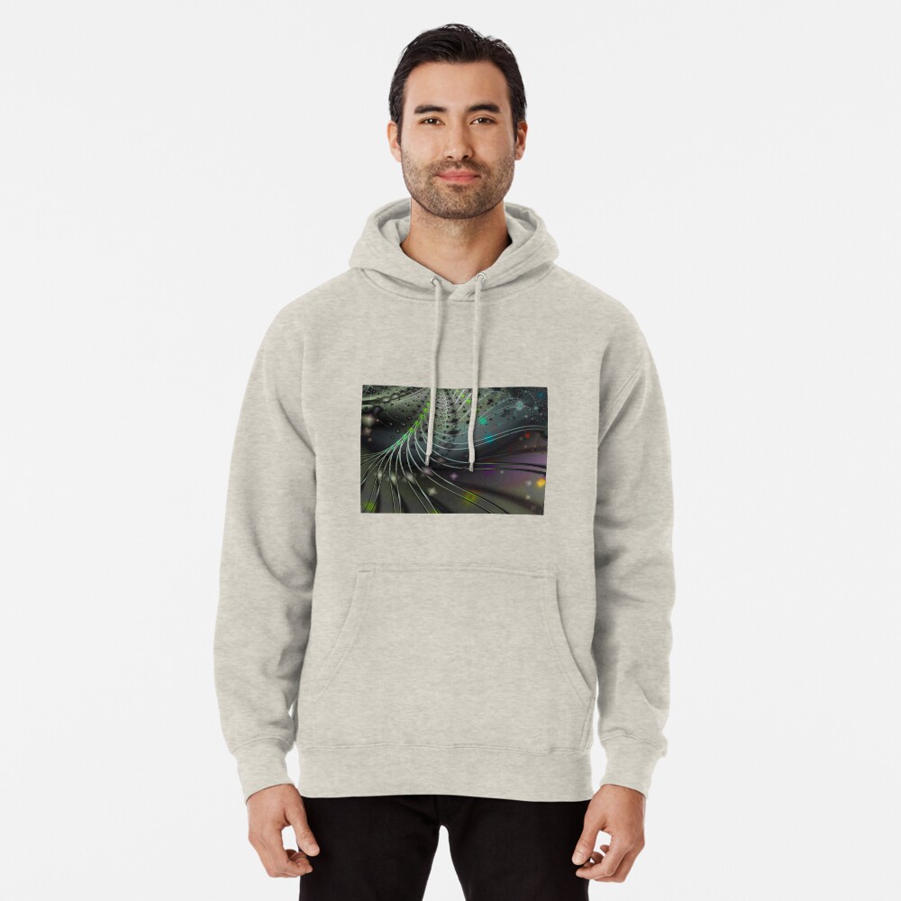 String Art Pullover Hoodie