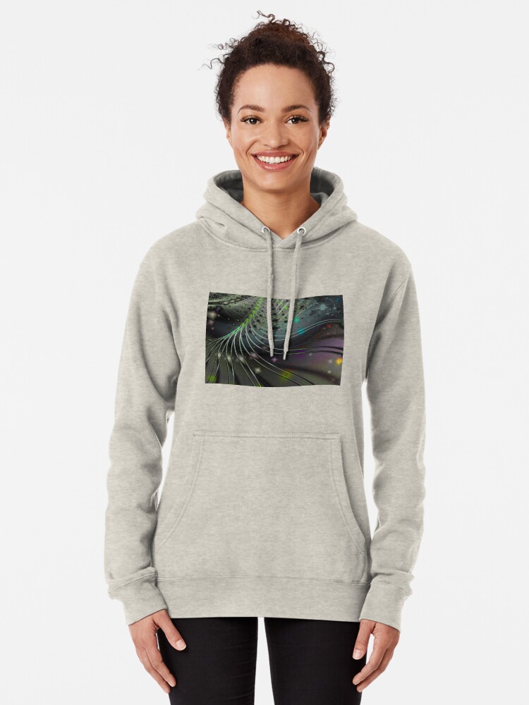Alternate view of String Art Pullover Hoodie