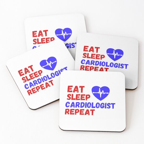 Item preview, Eat sleep cardiologist repeat designed and sold by EmotionArt.