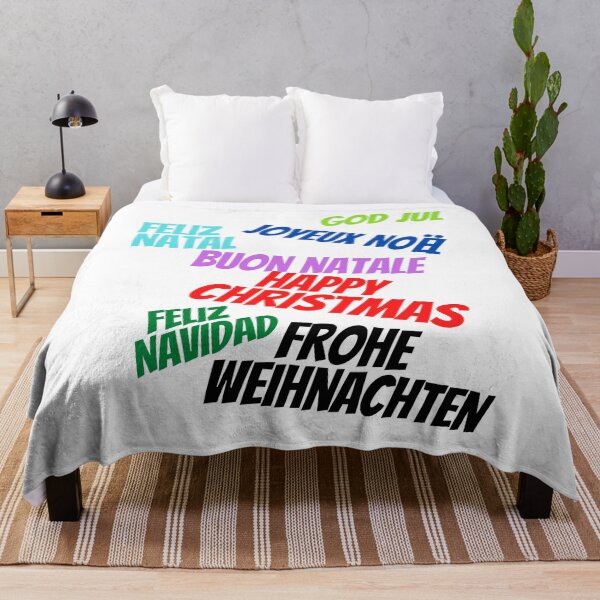 Item preview, Happy Christmas  in multiple Languages designed and sold by ajtechdesigns.