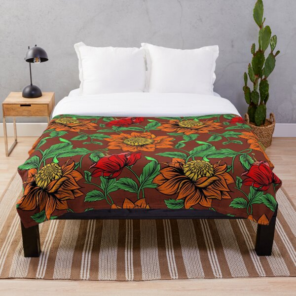 Artikelvorschau, Herbst Herbst inspiriert - Blumenmuster entworfen und verkauft von Clickforyous.