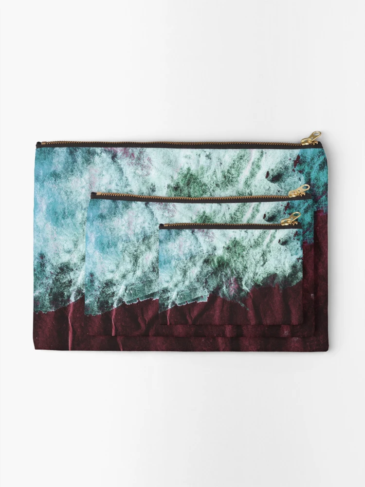 Thumbnail 2 of 4, Zipper Pouch, 010 Snow designed and sold by AlgorithmAB.