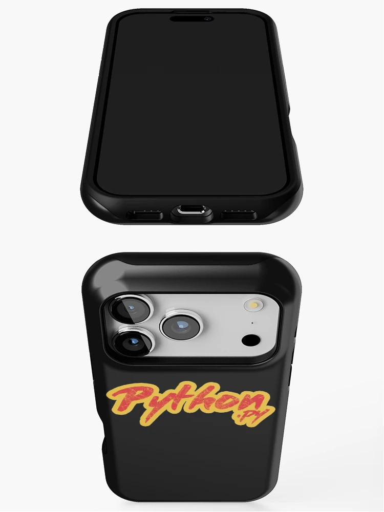 Thumbnail 3 of 4, iPhone Case, Python Py Red designed and sold by WCP Store.