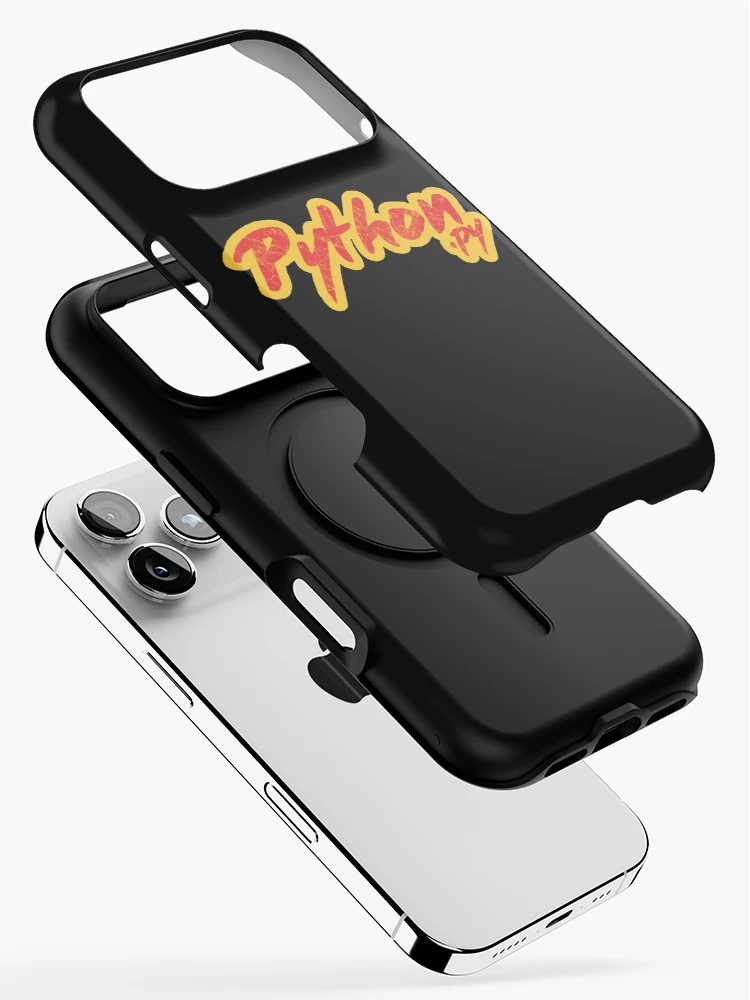 Thumbnail 2 of 4, iPhone Case, Python Py Red designed and sold by WCP Store.
