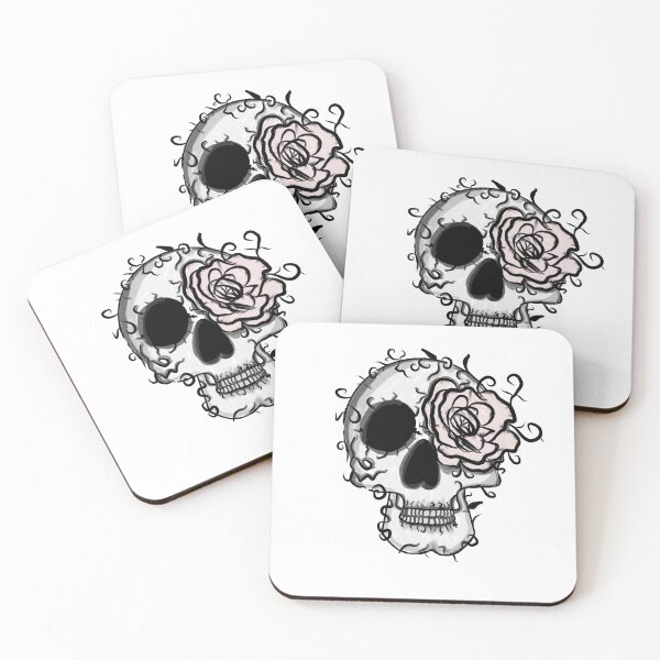 Item preview, Floral Skull Anatomical designed and sold by ShopSend.
