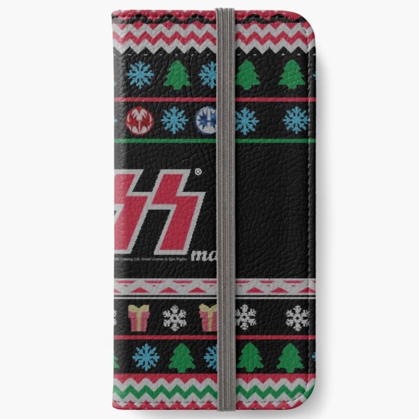 KISS ® the Band - Merry KissMas Ugly Sweater iPhone Wallet