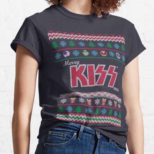 KISS ® the Band - Merry KissMas Ugly Sweater Classic T-Shirt