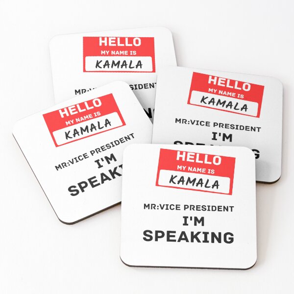 Item preview, I'M SPEAKING Mr VICE PRESIDENT KAMALA DEBATE QUOTE SHIRT DESIGN  designed and sold by farhatkhanfir.
