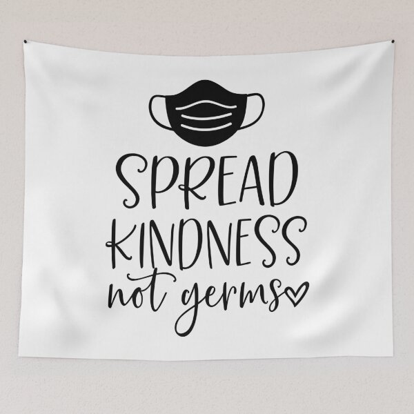 Item preview, Spread Kindness Not Germs T-Shirt, Social Distancing Shirt, Quarantined Shirt designed and sold by UniqueStylistic.