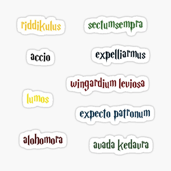 magic spells pack Sticker