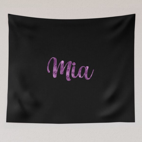 Item preview, Mia | Amethyst Girls Names designed and sold by SerendipityNow.
