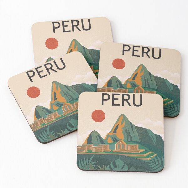 Item preview, Peru Machu picchu travel poster designed and sold by Arctic frame studio.